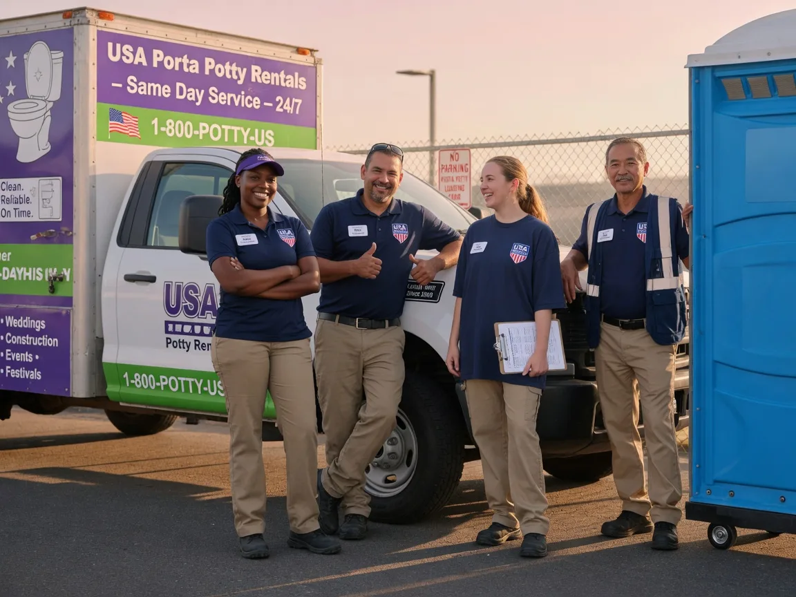 Porta Potty Rental company in Perkiomenville, PA
